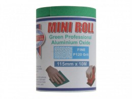Faithfull Aluminium Oxide Paper Roll Green 115 mm x 10M 120G £11.49